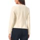 thumbnail image 3 of INSPIRE CHIC Blazer para Mujer de Trabajo Oficina Casual Manga Larga Abierto Frente Sin Cuello Chaquetas de Traje con Bolsillos XL Beige, 3 of 6