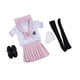 thumbnail image 5 of Traje De Uniforme De Colegiala A Escala 1:6 Para Figuras De Acción Femeninas De 12'', Cuerpo Rosa, 5 of 5