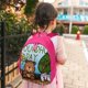 thumbnail image 5 of Atrapado en el Tiempo Mochila Escolar para Niños y Niñas, Mochila Infantil Ligera de Alta Calidad, Grande y Duradera ROSA, 5 of 6