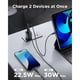 thumbnail image 3 of Cargador PISEN 30W USB C Doble Puerto GaN PD QC 3.0, 3 of 3