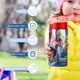 thumbnail image 5 of Transformers: EarthSparkBotella de Agua con Tapa Pop Top de Un Toque, Acero Inoxidable, a Prueba de Fugas, para Deportes, Botella Infantil rosa 12 oz, 5 of 6