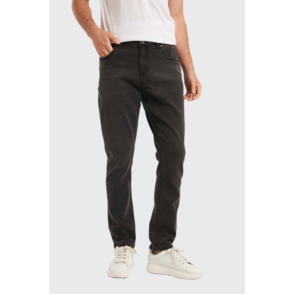 Jeans Hombre Slim Negro - lll