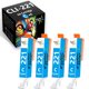 thumbnail image 1 of Cartucho de tinta Color Print CLI221 Cian - Pack de 4, 1 of 8