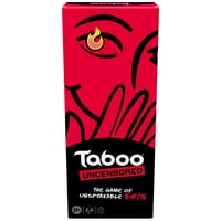 Juego De Mesa Hasbro Gaming Taboo Sin Censura Para Adultos Mayores De 17 Años