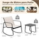 thumbnail image 5 of Juego de Living de Terraza y Balcón 3 Piezas 2 Personas Beige negro, 5 of 8