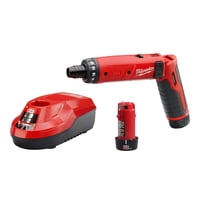 Destornillador Milwaukee 2101-22 M4 1/4 Hex Con 2 Baterías