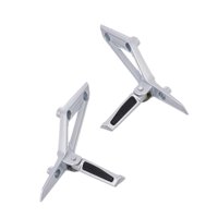 Magideal - Reposapiés Traseros Para , Soporte Para Reposapiés De Asiento Trasero, Pedales De Bicicleta Resistentes Al Desgaste, Accesorios Para Bicicleta