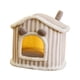 thumbnail image 5 of Preciosa Cama Para Gatos, Casa, Perrera, Extraíble, Suave, Para Invierno, Cálida Y Lavable, Cama Para Mascotas, Color Gris, 5 of 5