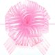 thumbnail image 1 of Lazo de tirón FQTANJU grande 15 cm rosa de organza - paquete de 5, 1 of 6