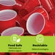 thumbnail image 4 of 50 Vasos Plasticos Vaso Desechable Grande Rojos Fiesta 473ml, 4 of 6