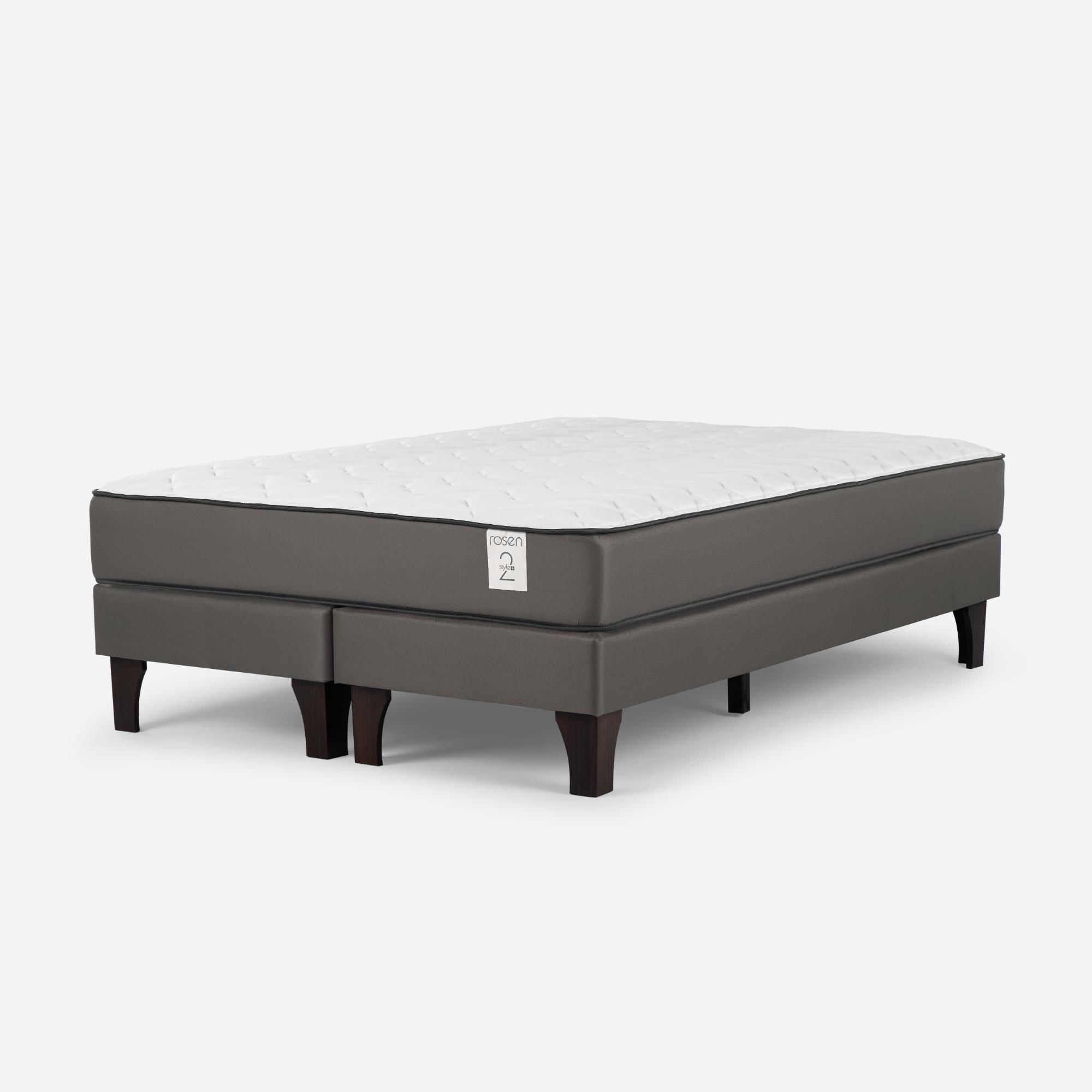 Cama Europea New Style 2 Plus 2 Plaza Base Dividida