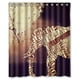 thumbnail image 1 of Cortina de ducha de baño con diseño de elefante Honey Day House, con ganchos, tamaño 60 x 72 pulgadas, 1 of 3