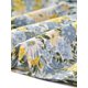 thumbnail image 5 of INSPIRE CHIC Faldas para Mujer Cintura Elástica Línea A Flowy Volantes en Capas Falda Midi Floral Azul Amarillo M, 5 of 6