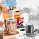 thumbnail image 2 of Kit de sellador al vacío eléctrico automático para tarros Mason, sellador al vacío de alimentos portátil y juego de mangueras para almacenar alimentos con tarros Mason de boca regular y ancha, herrami, 2 of 7