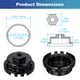 thumbnail image 2 of Llave para filtro de aceite StLiSuYmx 64 mm, 14 estrías, para Toyota, 2 of 9