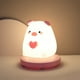 thumbnail image 3 of 1piece Cute Piggy Tiger Rabbit Panda Shape Usb Silicone Children Sleep Night Light Rechargeable Bedroom Bedside Atmosphere Light Gift For Student Boys And Girls, 3 of 3