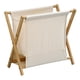 thumbnail image 5 of Cesto de Ropa Sucia Plegable de Bambú, Portátil, Fácil de Transportar, Abierto para La Familia, Mantiene La Ropa Sucia Ordenadamente Guardada Beige 40x30x38cm, 5 of 5