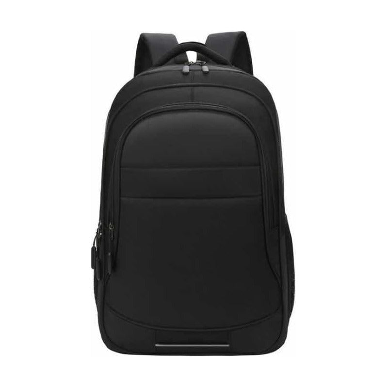 Mercado Cbf - Mochila Impermeable De Estilo Americano De Buena Capacidad Negro Liso