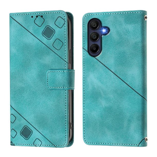 Funda Cartera para Samsung Galaxy A26 5G con Soporte y Ranuras, Resistente a Golpes y Rayones Verde