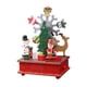 thumbnail image 1 of Caja De Música Escultura Navideña Adorno De Mesa Giratorio Para Estante De Escritorio Copos De Nieve Giratorios Para El Hogar, 1 of 3