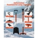 thumbnail image 5 of Pala y cepillo para nieve VEVOR extensibles de 42 pulgadas, 5 of 9