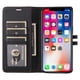 thumbnail image 5 of Premium Wallet Case for Xiaomi Poco X3/X3 Pro with Card Slots & Kickstand, Flip Cover Black, 5 of 6