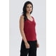 thumbnail image 2 of Polera Mujer Escote Cuadrado Rojo Oscuro, 2 of 4