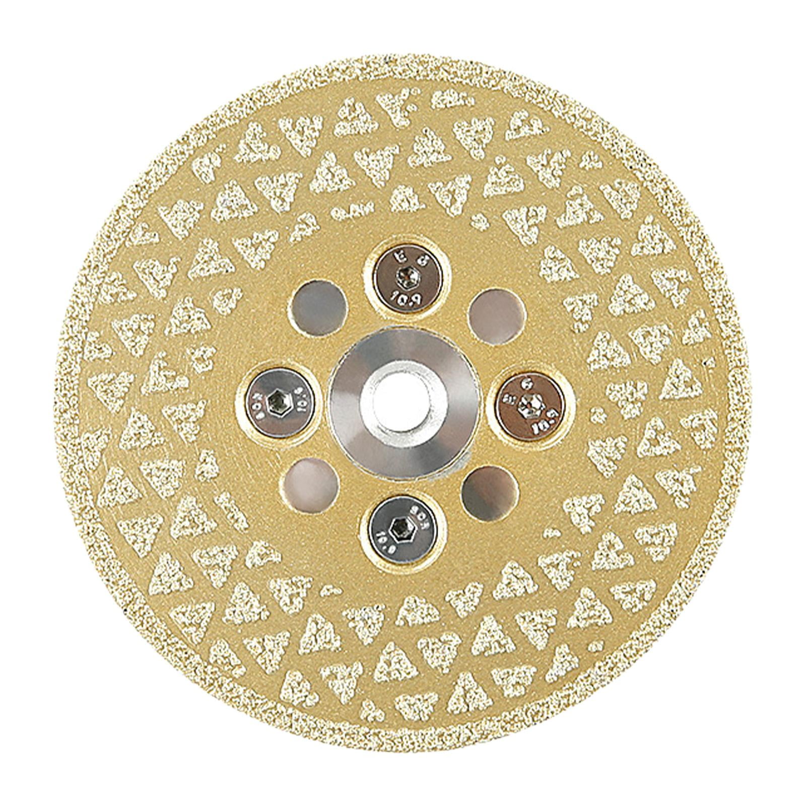 Ioensy - Disco Abrasivo De Corte De Diamante De 10cm, Accesorios Para Azulejos De Cerámica, Grano Profesional 45