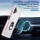 thumbnail image 3 of Para Samsung Galaxy A06 4G / Galaxy A06 5G Funda con Soporte de Anillo Metálico de Rotación de 360° [Soporte Magnético para Auto] a Prueba de Golpes Resistente Protección de Cuerpo Completo de Alta, 3 of 8