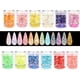 thumbnail image 1 of 12 Colo Beauty Nail Glitter Lentejuelas Polvo, Lentejuelas Mixtas Copos Iridiscentes, Lentejuelas Holográficas Ultrafinas Puntas Brillantes Caja Gruesa para Uñas Arte Decoation Cacampanao Ojos Rostro, 1 of 6