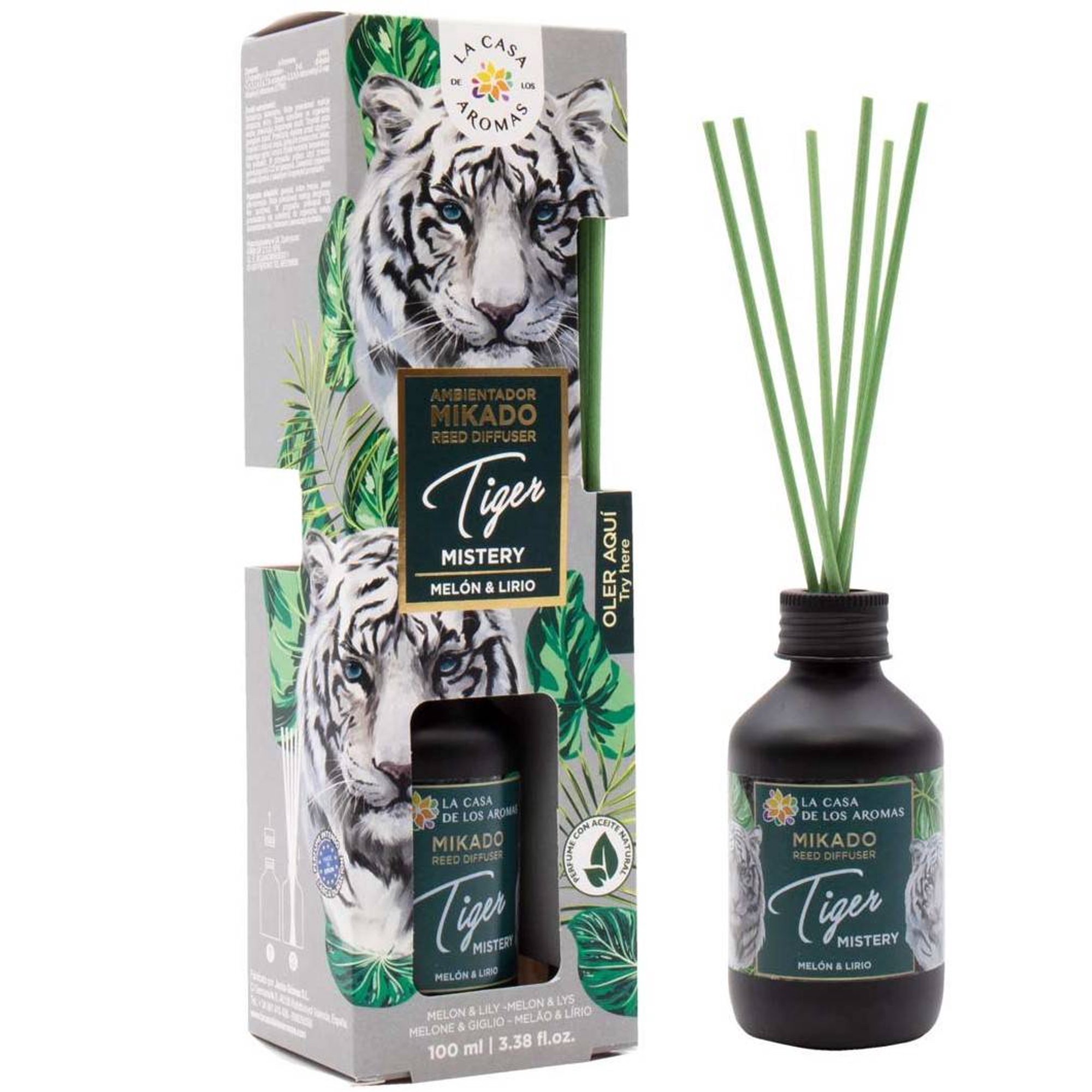La Casa De Los Aromas - Mikado Ambientador Tiger Mistery
