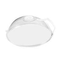 Bothyi - Cubierta De Placa De Microondas A Prueba De Salpicaduras De Aceite De 26 Cm Para Acampar Picnic Al Aire Libre Interior Blanco Pc