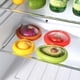 thumbnail image 3 of Juego de almacenamiento, contenedores para el refrigerador, cajas de almacenamiento con forma de frutas y verduras, contenedores para guardar aguacates y cebollas, caja de almacenamiento reutilizable, 3 of 7