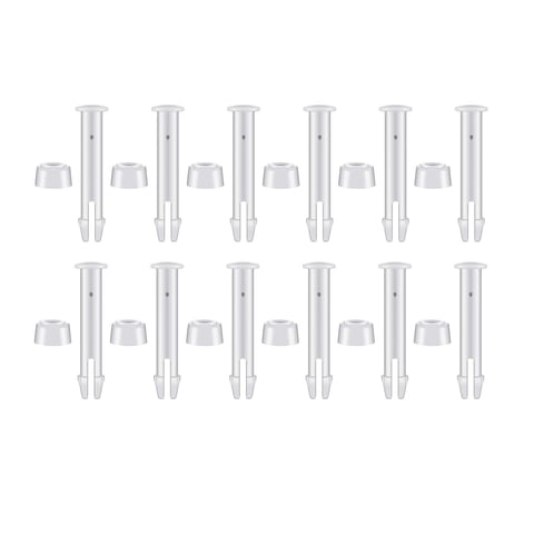 Magideal - Pasadores De Junta De Piscina De 2,17 / 2,36 / 2,76 Pulgadas, Sellos De Goma, Piezas De Repuesto Para Piscinas Con Sellos De Goma Para Piscinas 7Cm