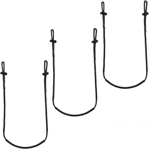 Xusx111 - Auxiliar De Palo De Escalada Para La Caza, Auxiliar De Un Solo Paso De La Cadena De Margaritas, Cuerda Ligera Trenzada A Mano Escalera De Árbol Paso 3Pcs