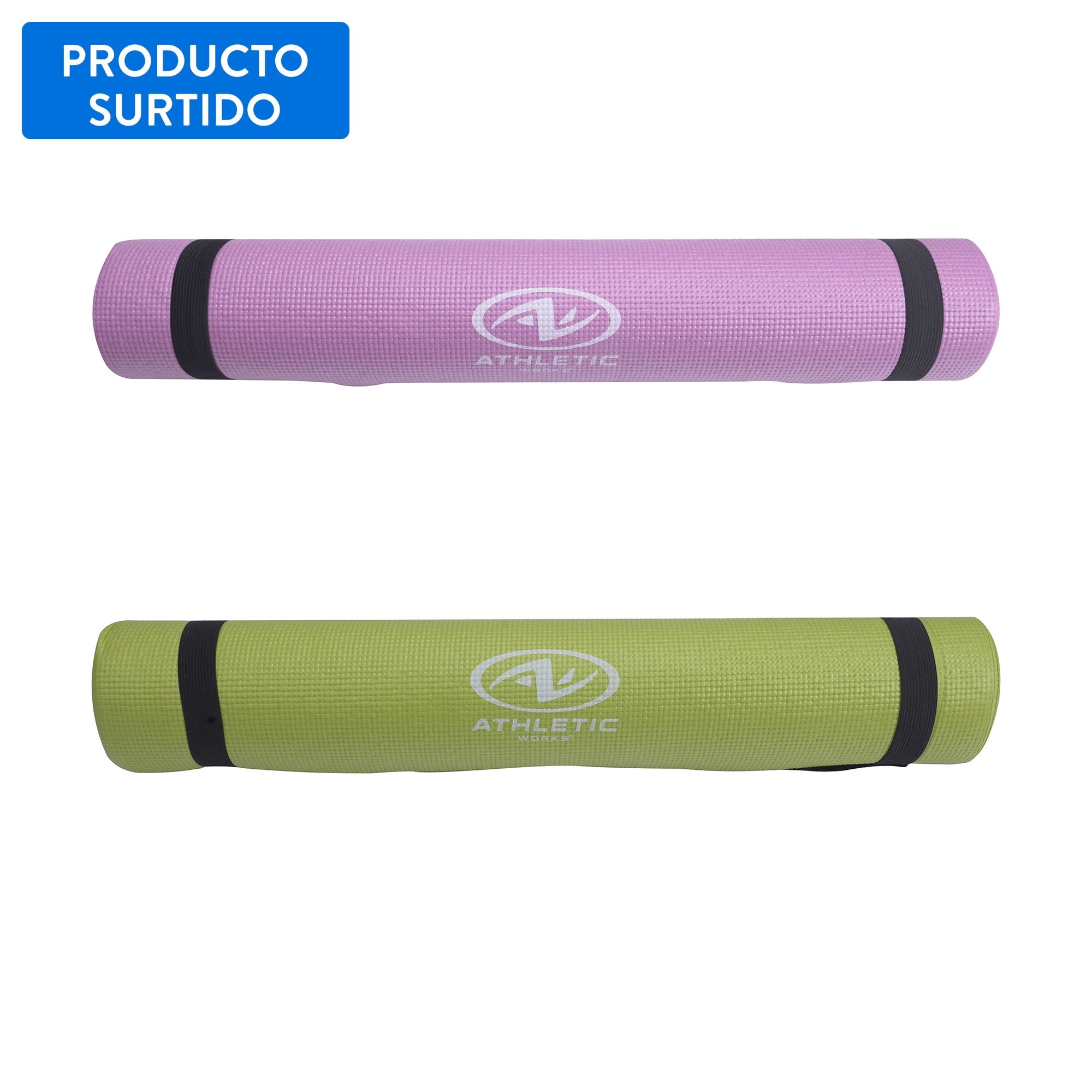Athletic Works - Mat De Yoga Fitness, Color Surtido