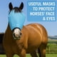 thumbnail image 2 of Máscara antimoscas para caballo Yuuigar con protección UV, transpirable y ajustable, 2 of 9