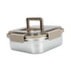 thumbnail image 3 of Contenedor De Almacenamiento De Alimentos Con Tapa, Caja De Picnic Al Aire Libre Para Cocina, Viaje, Escuela, 2800ML, 3 of 3