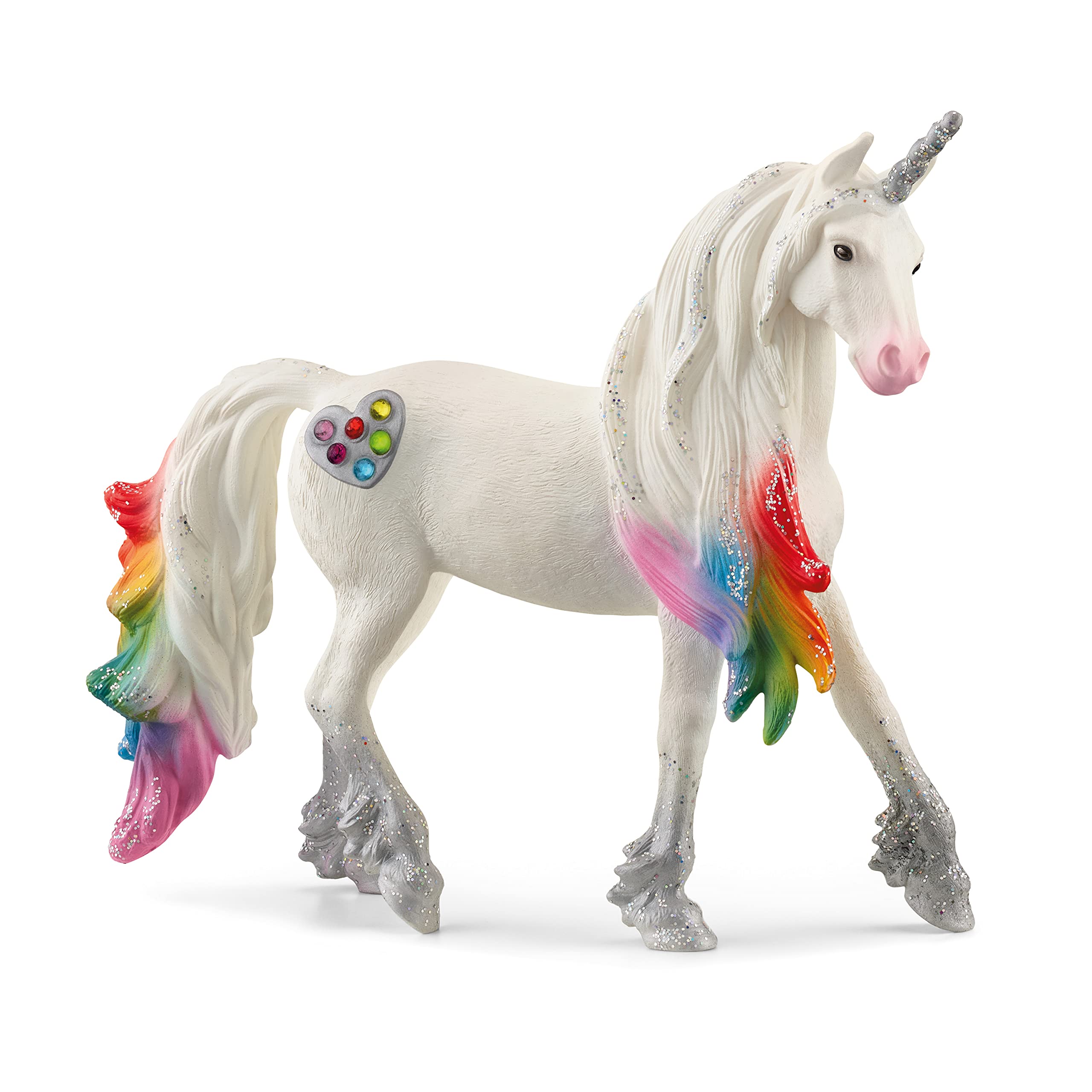 Toy Schleich Bayala Rainbow Love Unicorn Stallion 11.4 Cm
