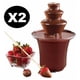 thumbnail image 1 of Pack X2 Mini Cascada Chocolate 3 Pisos, Fuente, Fondue, Boda, 1 of 3