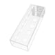 thumbnail image 5 of Florero Rectangular Florero Largo De Acrílico Transparente Moderno Para Estante De Fiesta De Oficina 30x10x6.5cm 12 Agujeros, 5 of 5