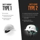 thumbnail image 5 of Casco de seguridad STUDSON SHK-1 de ala completa ventilado blanco, 5 of 7