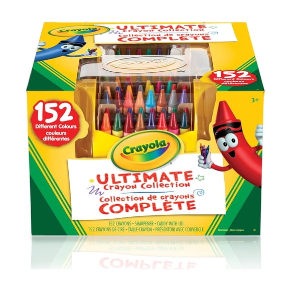 Crayón Crayola Ultimate con tapa y sacapuntas, 152 crayones