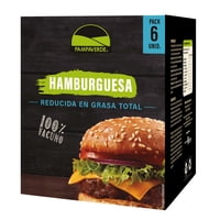 Hamburguesa De Vacuno Bajo En Grasas Caja 600 G Pampa Verde
