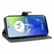 thumbnail image 4 of Funda tipo cartera con tapa para Motorola MOTO G24 con tarjetero, soporte y cubierta magnética Verde, 4 of 6