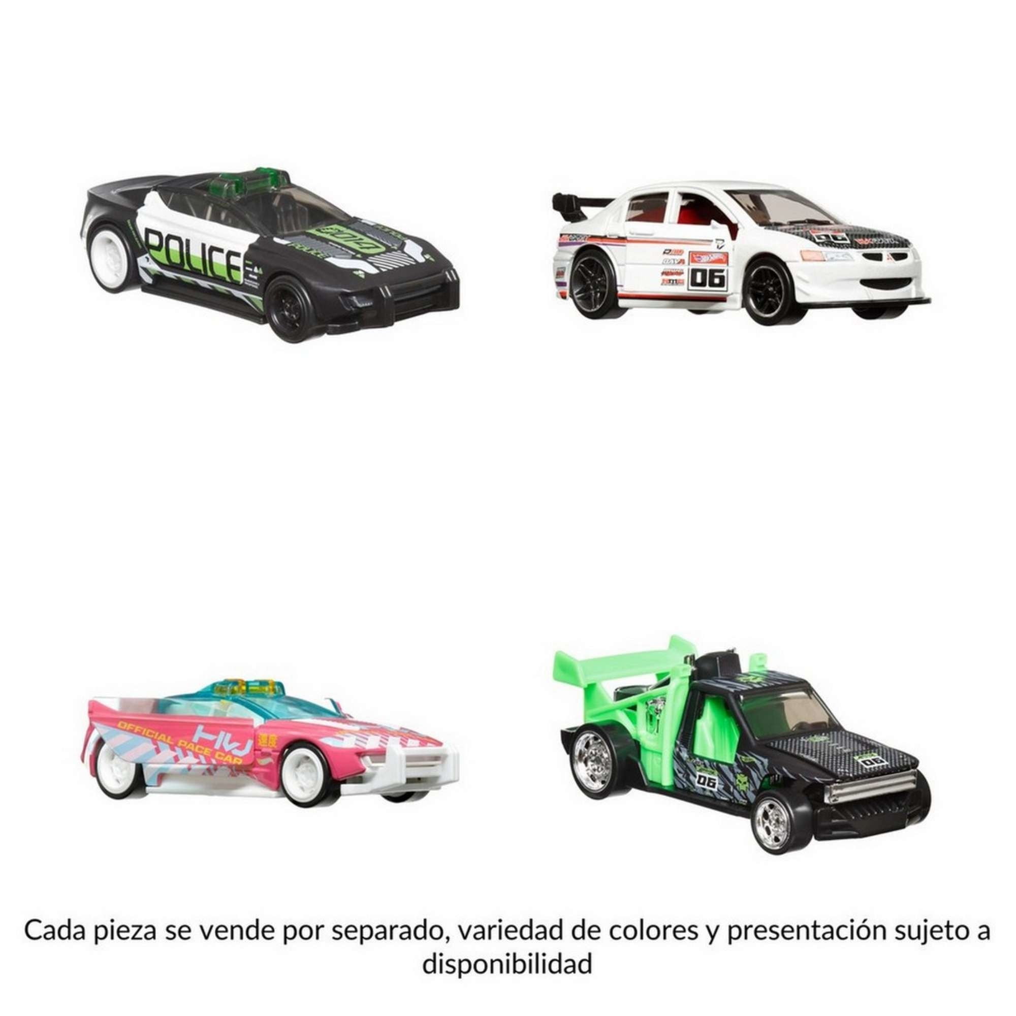 Hot Wheels - Vehículo De Juguete Pull-Back Speeders Surtido 1 Un