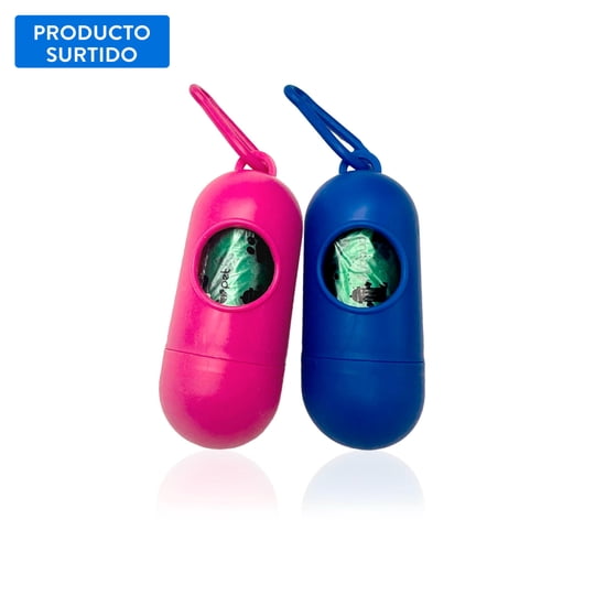 Porta Bolsa + 2 Bolsas Ecológicas 1 Un Buddy Pet