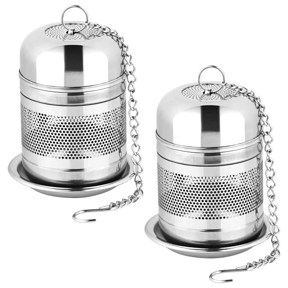 Filtro infusor de té Fri4Free de acero inoxidable, 2 unidades