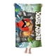 thumbnail image 3 of Angry Birds Toalla de playa de secado rápido con diseño temático, regalo para mujeres y niñas, ideal para cumpleaños, fans, amantes de la música, uso en la playa o al aire libre, 78 × 180 cm, 3 of 6