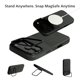 thumbnail image 4 of Funda alto para iPhone 17 Pro Max 6.9" con soporte de cuero, 4 of 9